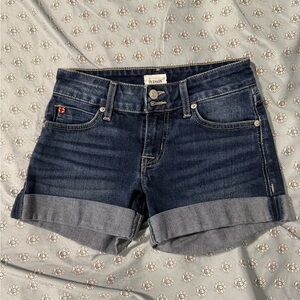 Hudson Jeans Women's Blue Denim Shorts